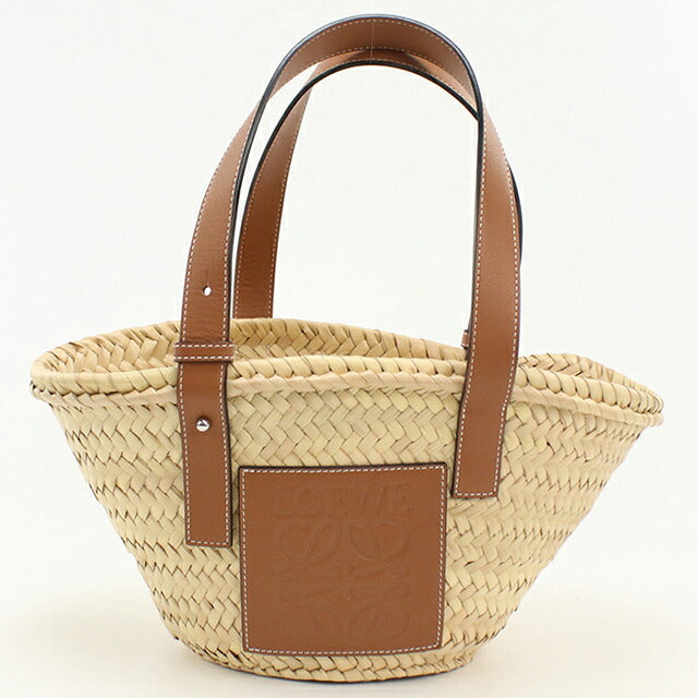 中古 ロエベ カゴバッグ レディース ブランド LOEWE アナグラム バスケットバッグ スモール 327.02.S93 USDLO114436011