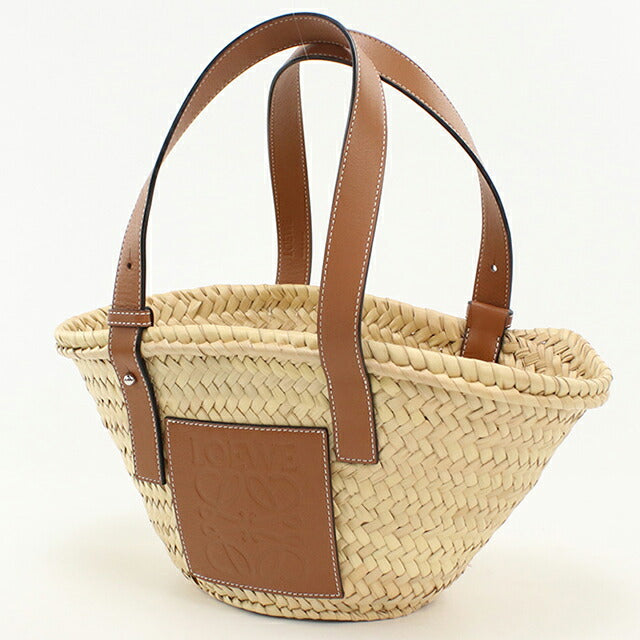 中古 ロエベ カゴバッグ レディース ブランド LOEWE アナグラム バスケットバッグ スモール 327.02.S93 USDLO114436011