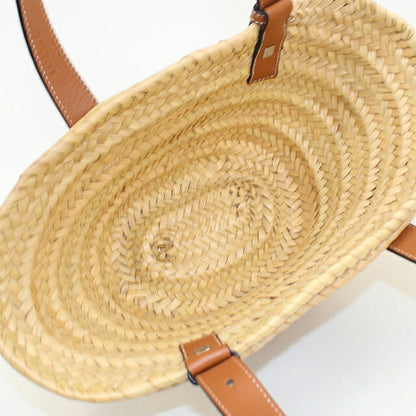 中古 ロエベ カゴバッグ レディース ブランド LOEWE アナグラム バスケットバッグ スモール 327.02.S93 USDLO114436011
