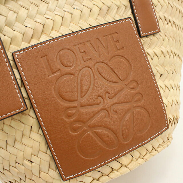 中古 ロエベ カゴバッグ レディース ブランド LOEWE アナグラム バスケットバッグ スモール 327.02.S93 USDLO114436011