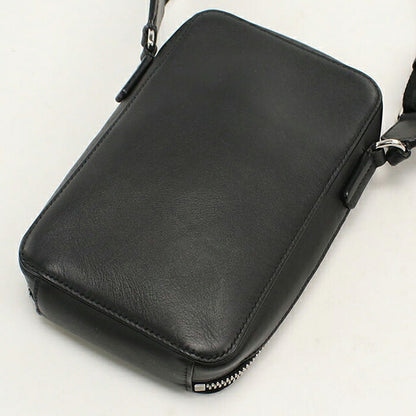 中古 ロエベ 斜め掛け ショルダーバッグ メンズ ブランド LOEWE アナグラム バーティカルクロスボディポケット C565S59X01 ブラック USDLO114845011