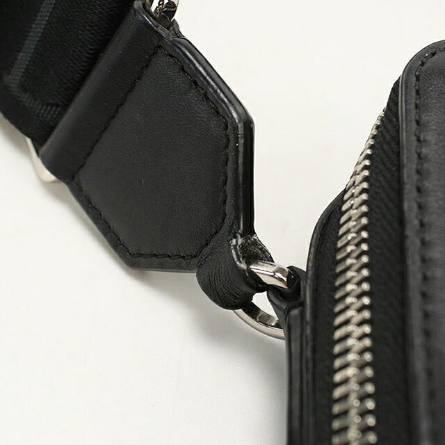 中古 ロエベ 斜め掛け ショルダーバッグ メンズ ブランド LOEWE アナグラム バーティカルクロスボディポケット C565S59X01 ブラック USDLO114845011