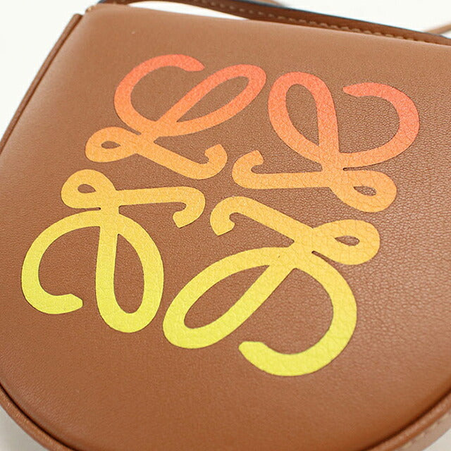 中古 ロエベ ショルダーバッグ レディース ブランド LOEWE アナグラム コインケース ブラウン USDLO114891011