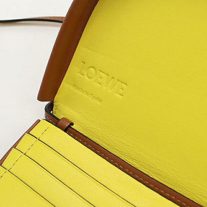 中古 ロエベ ショルダーバッグ レディース ブランド LOEWE アナグラム コインケース ブラウン USDLO114891011