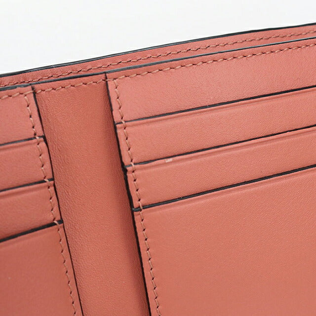 中古 ロエベ 三つ折り財布 三折財布 レディース ブランド LOEWE バーティカルウォレットスモール C660S86X04 ベージュ USDLO115142011