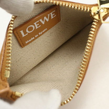 中古 ロエベ 小銭入れ レディース ブランド LOEWE コインケース ブラウン USDLO115148011