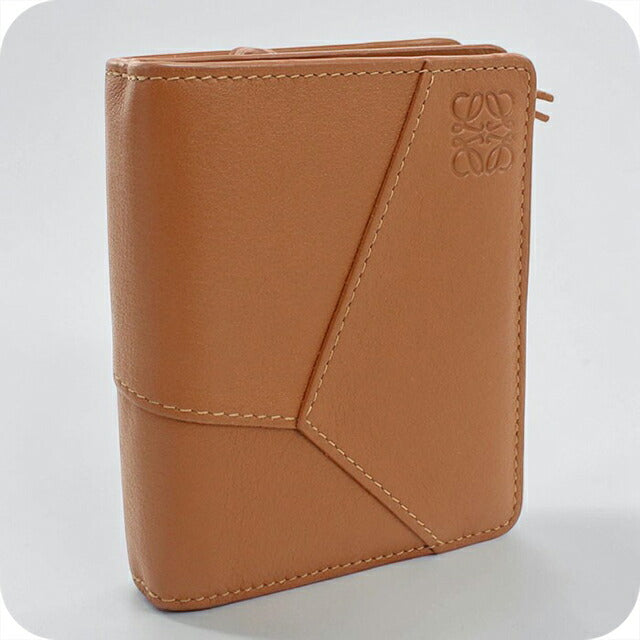 中古 ロエベ 二つ折り財布 二折財布 レディース ブランド LOEWE パズル