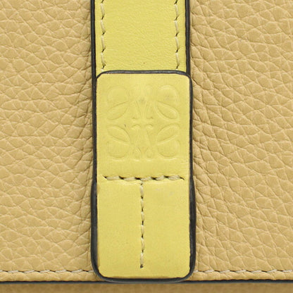 中古 ロエベ 三つ折り財布 三折財布 レディース ブランド LOEWE トライフォールドウォレット C660TR2X01 ベージュ USDLO115221011