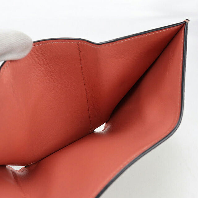 中古 ロエベ 三つ折り財布 三折財布 コンパクト レディース ブランド LOEWE トライフォールド ウォレット C660TR2X01 ベージュ USDLO115984011