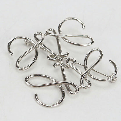 中古 ロエベ ブローチ レディース ブランド LOEWE アナグラム シルバー アクセサリー USDLO116161011