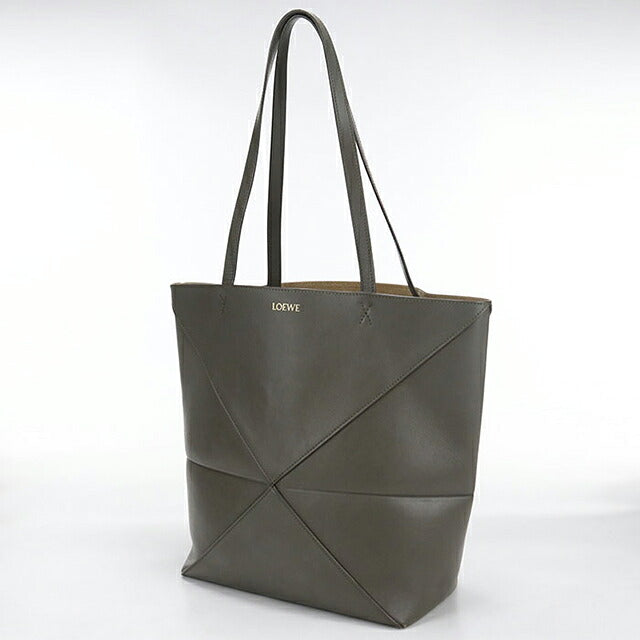 中古 ロエベ トートバッグ レディース ブランド LOEWE パズルフォルド グレー USDLO116227011