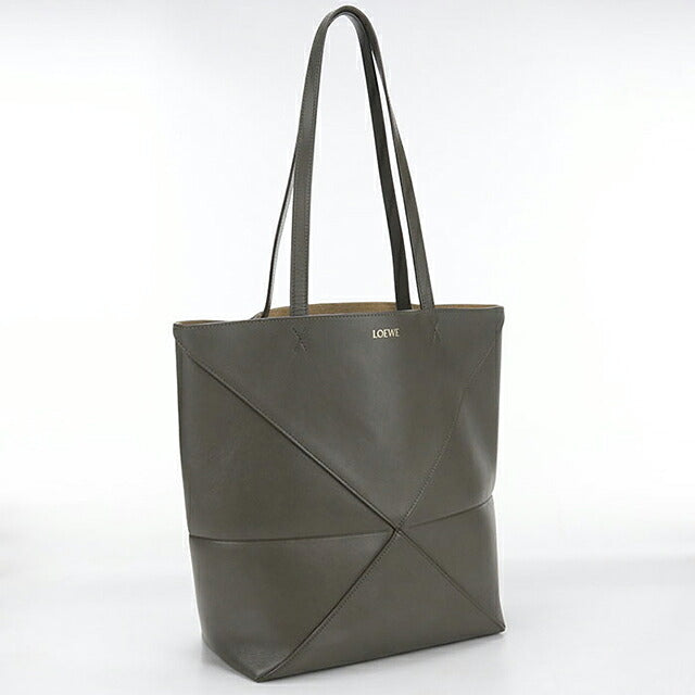 中古 ロエベ トートバッグ レディース ブランド LOEWE パズルフォルド グレー USDLO116227011