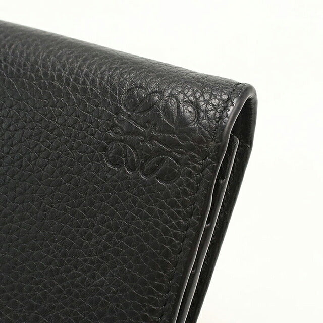 中古 ロエベ 長財布二折 メンズ ブランド LOEWE アナグラム ロング ホリゾンタル ウォレット C660978X01 ブラック USDLO116837011