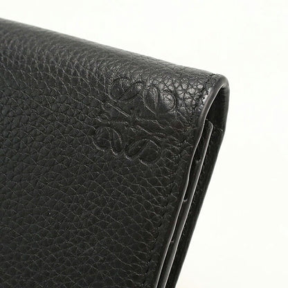 中古 ロエベ 長財布二折 メンズ ブランド LOEWE アナグラム ロング ホリゾンタル ウォレット C660978X01 ブラック USDLO116837011