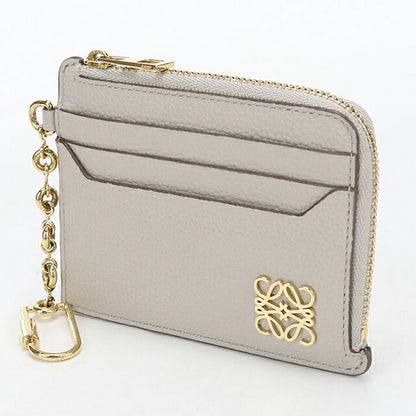 中古 ロエベ 小銭入れ レディース ブランド LOEWE アナグラム スクエア コインカードホルダー C821SQLX03 ベージュ USDLO117133011
