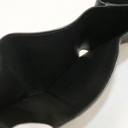 中古 ロエベ 三つ折り財布 三折財布 コンパクト レディース ブランド LOEWE アナグラム トライフォールド ウォレット C821TR2X08 ブラック USDLO117278011