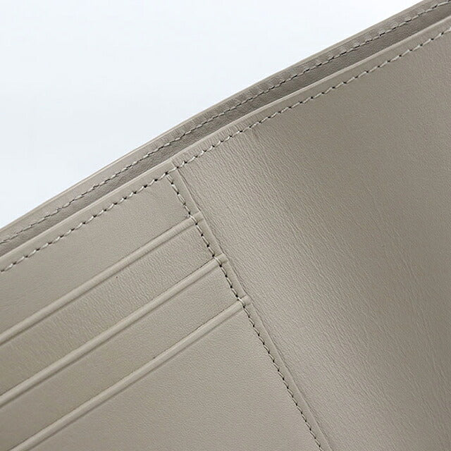 中古 ロエベ 三つ折り財布 三折財布 コンパクト レディース ブランド LOEWE アナグラム バーティカル ウォレット スモール C821S33X12 グレー USDLO117279011