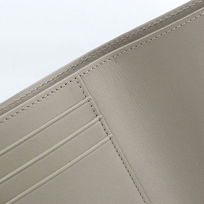 中古 ロエベ 三つ折り財布 三折財布 コンパクト レディース ブランド LOEWE アナグラム バーティカル ウォレット スモール C821S33X12 グレー USDLO117279011