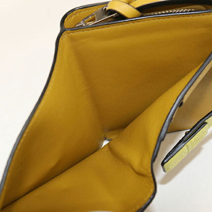 中古 ロエベ 二つ折り財布 二折財布 コンパクト レディース ブランド LOEWE  コンパクトジップウォレット C660Z41X02 ブルー USDLO117281011