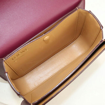 中古 ロエベ ショルダーバッグ レディース ブランド LOEWE ゴヤ スモール A896N09X01 パープル USDLO117412011
