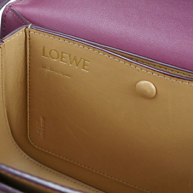 中古 ロエベ ショルダーバッグ レディース ブランド LOEWE ゴヤ スモール A896N09X01 パープル USDLO117412011
