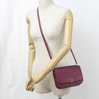 中古 ロエベ ショルダーバッグ レディース ブランド LOEWE ゴヤ スモール A896N09X01 パープル USDLO117412011