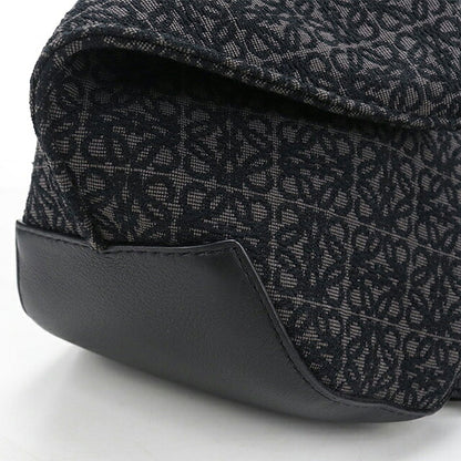 中古 ロエベ ショルダーバッグ メンズ ブランド LOEWE アナグラム アントンスリングバッグ ブラック USDLO118438011