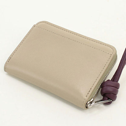 中古 ロエベ 小銭入れ レディース ブランド LOEWE  ジップ コインパース CEM1ZCPX02 ベージュ USDLO118740011