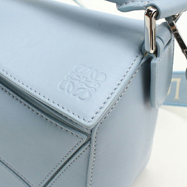 中古 ロエベ ハンドバッグ レディース ブランド LOEWE パズル スモール ブルー USDLO119048011