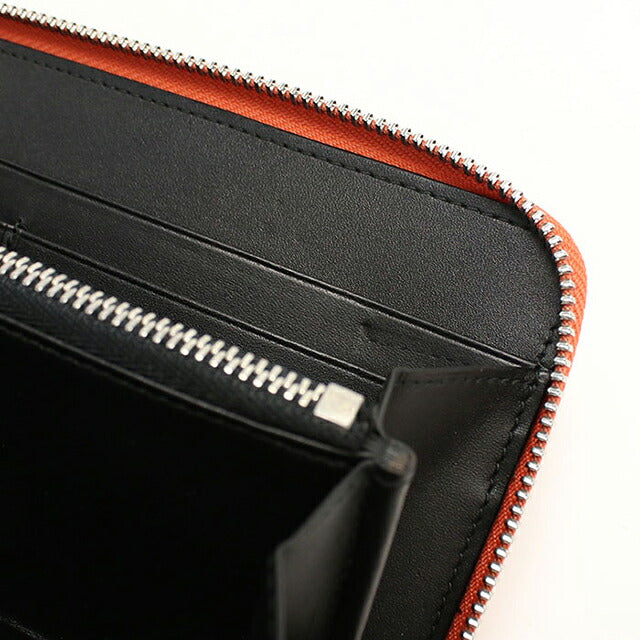 中古 ロエベ 長財布ラウンドファスナー レディース ブランド LOEWE アナグラム  オレンジ USDLO119216011