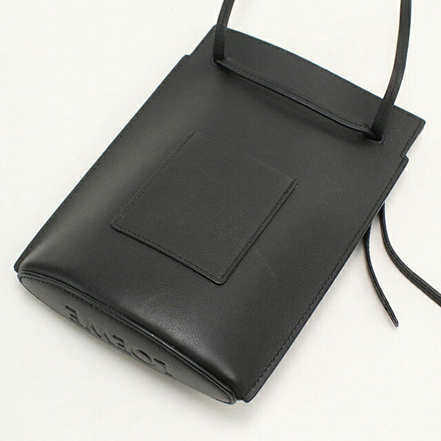 中古 ロエベ ショルダーバッグ レディース ブランド LOEWE アナグラム ダイス ポケット C630R12X01 ブラック USDLO119283011
