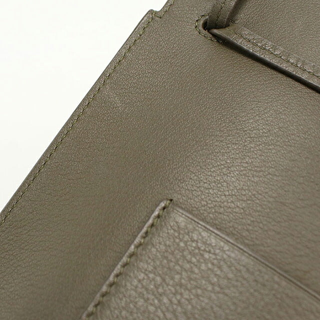 中古 ロエベ ショルダーバッグ レディース ブランド LOEWE アナグラム ダイス ポケット C630R12X01 カーキ USDLO119353011