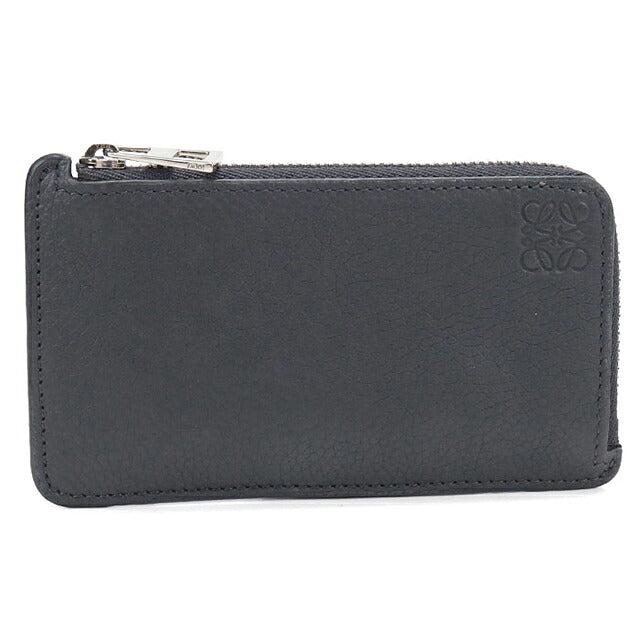 中古 ロエベ コインケース コンパクト メンズ ブランド LOEWE アナグラム フラグメントケース コインカードホルダー C660Z40X05 グレー USDLO119423011