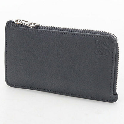 中古 ロエベ コインケース コンパクト メンズ ブランド LOEWE アナグラム フラグメントケース コインカードホルダー C660Z40X05 グレー USDLO119423011