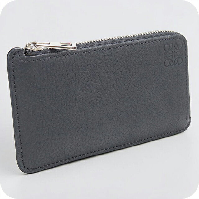中古 ロエベ コインケース コンパクト メンズ ブランド LOEWE アナグラム フラグメントケース コインカードホルダー C660Z40X05 グレー USDLO119423011