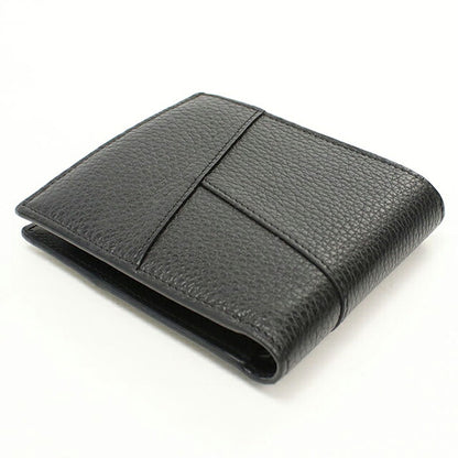 中古 ロエベ 二つ折り財布 二折財布 コンパクト メンズ ブランド LOEWE パズル バイフォールド コインウォレット C510501X16 ブラック USDLO119597011