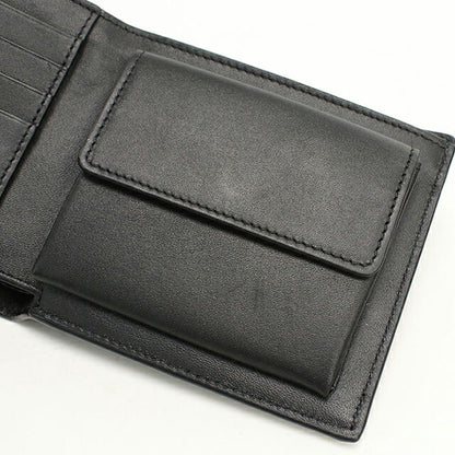 中古 ロエベ 二つ折り財布 二折財布 コンパクト メンズ ブランド LOEWE パズル バイフォールド コインウォレット C510501X16 ブラック USDLO119597011