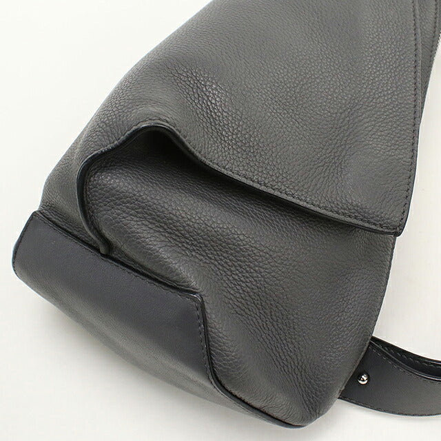 中古 ロエベ ボディバッグ メンズ ブランド LOEWE  アントン スリング グレー USDLO119640011