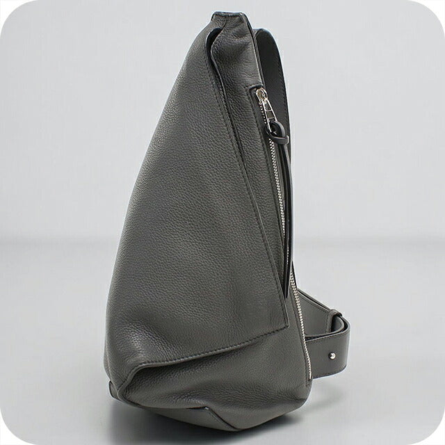 中古 ロエベ ボディバッグ メンズ ブランド LOEWE  アントン スリング グレー USDLO119640011