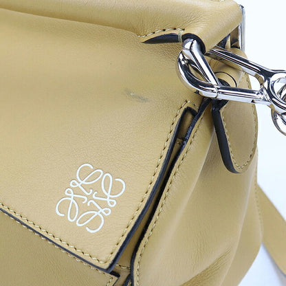 二手 LOEWE 手提包 女士品牌 LOEWE puzzle 中号 2WAY 黄色 USDLO119731011