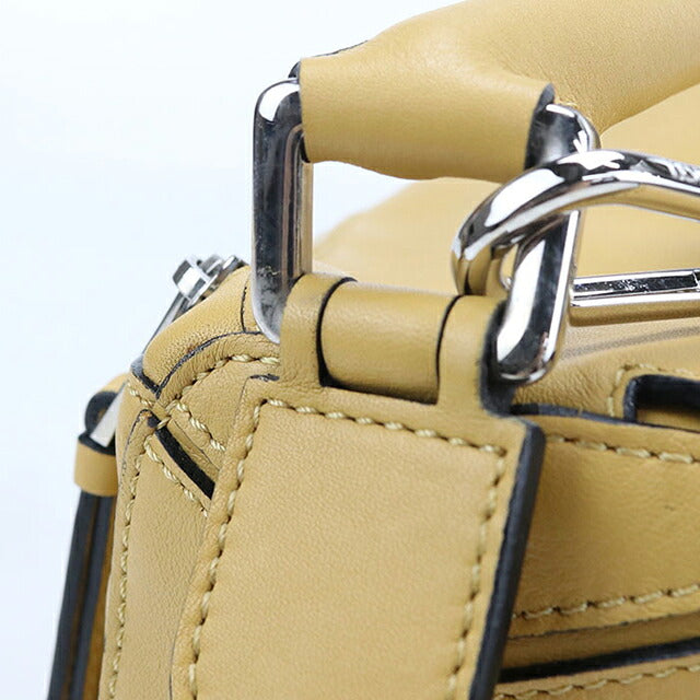 二手 LOEWE 手提包 女士品牌 LOEWE puzzle 中号 2WAY 黄色 USDLO119731011