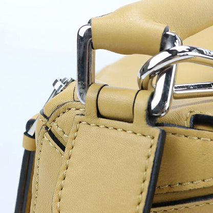 二手 LOEWE 手提包 女士品牌 LOEWE puzzle 中号 2WAY 黄色 USDLO119731011