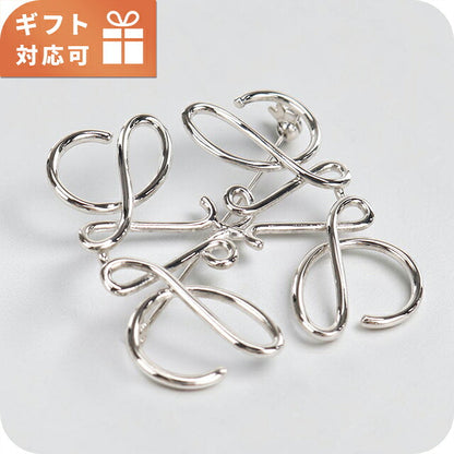 中古 ロエベ ブローチ レディース ブランド LOEWE アナグラム  111.25.020 シルバー アクセサリー USDLO119819011