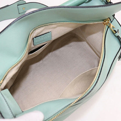 二手 LOEWE 手提包 女士品牌 LOEWE puzzle 中号 2WAY 绿色 USDLO120106011