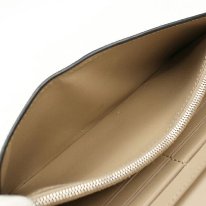 Used LOEWE long wallet bi-fold ladies brand LOEWE Anagram Continental wallet C821ACWX07 Beige USDLO120448011
