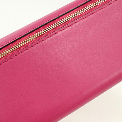 中古 ロエベ 長財布二折 レディース ブランド LOEWE アナグラム コンチネンタルウォレット 109.54.F11 ピンク USDLO120529011