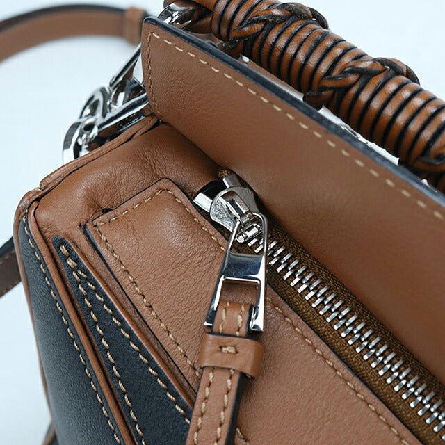 二手LOEWE手提包女士品牌LOEWE拼图小2WAY A510P60X18黑色USDLO120718011