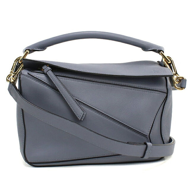 中古 ロエベ ハンドバッグ レディース ブランド LOEWE パズル スモール 2WAY ブルー USDLO120978011