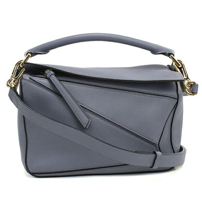 中古 ロエベ ハンドバッグ レディース ブランド LOEWE パズル スモール 2WAY ブルー USDLO120978011