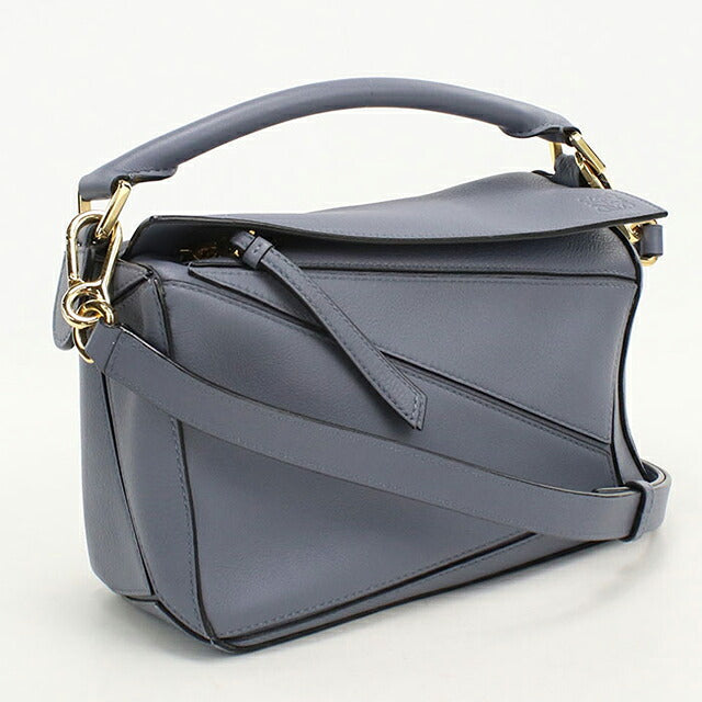 中古 ロエベ ハンドバッグ レディース ブランド LOEWE パズル スモール 2WAY ブルー USDLO120978011